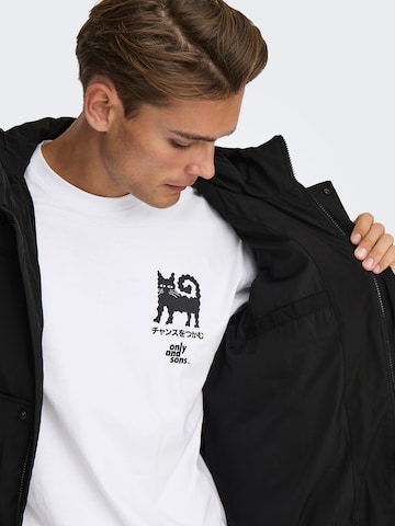 Only & Sons Зимнее пальто 'ONSSEUL' в Черный