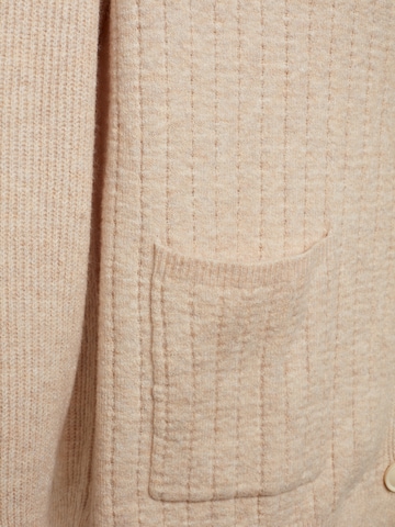 Tom Tailor Women + Knit Cardigan in Beige