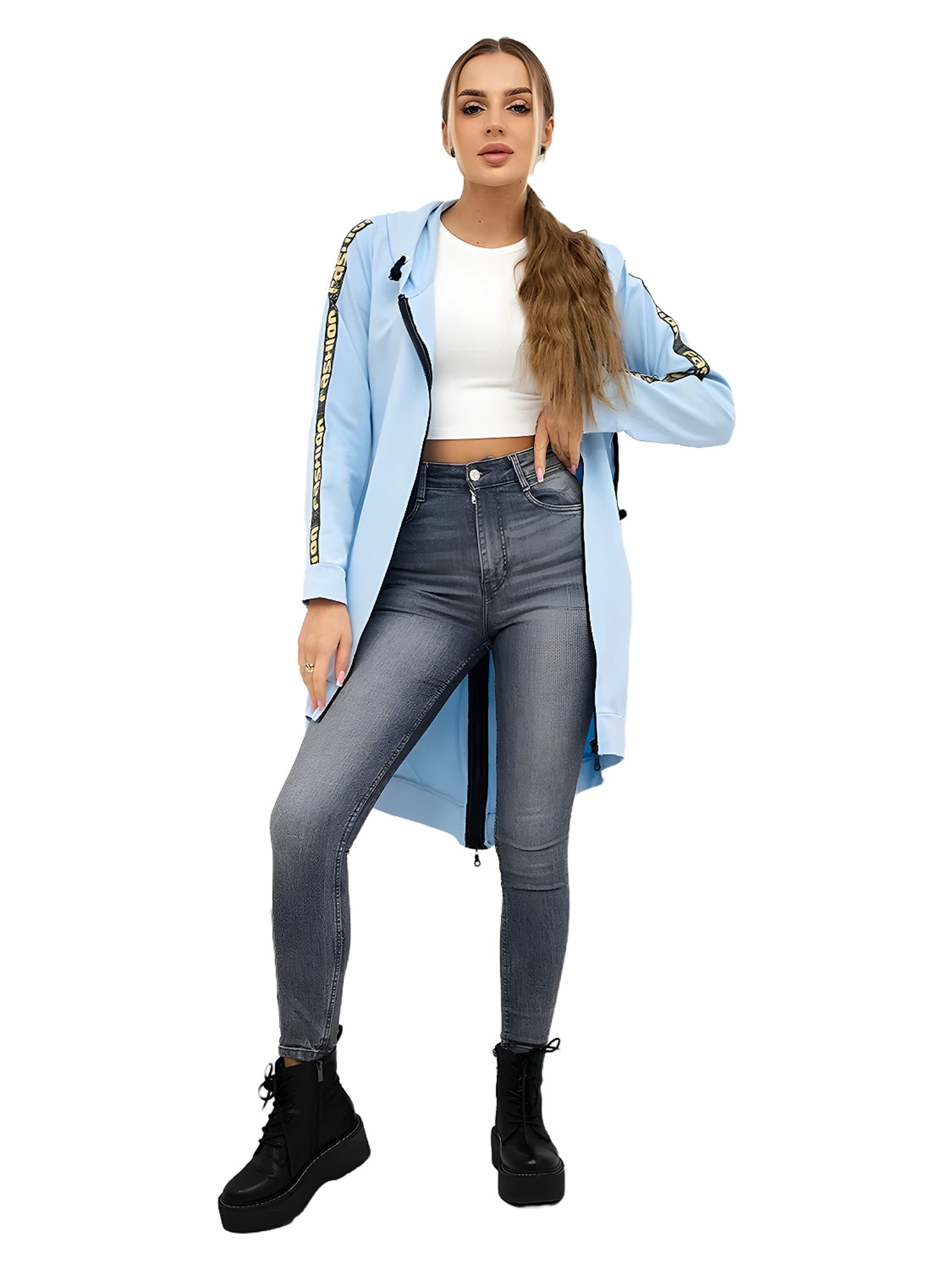 Lumera Sweatjacke‌‌‌‌‌‌‌‌‌ in Blau: Vorderseite