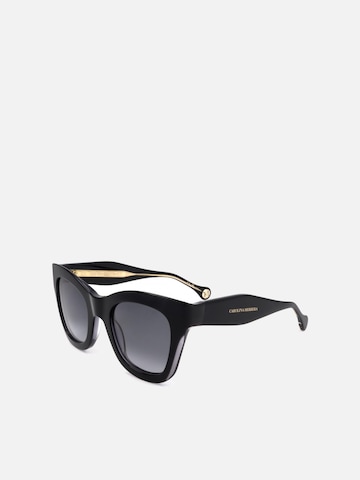 Carolina Herrera Zonnebril 'Carolina Herrera CH 0015/S Black grey 50/24/145 Women Sunglasses' in Zwart