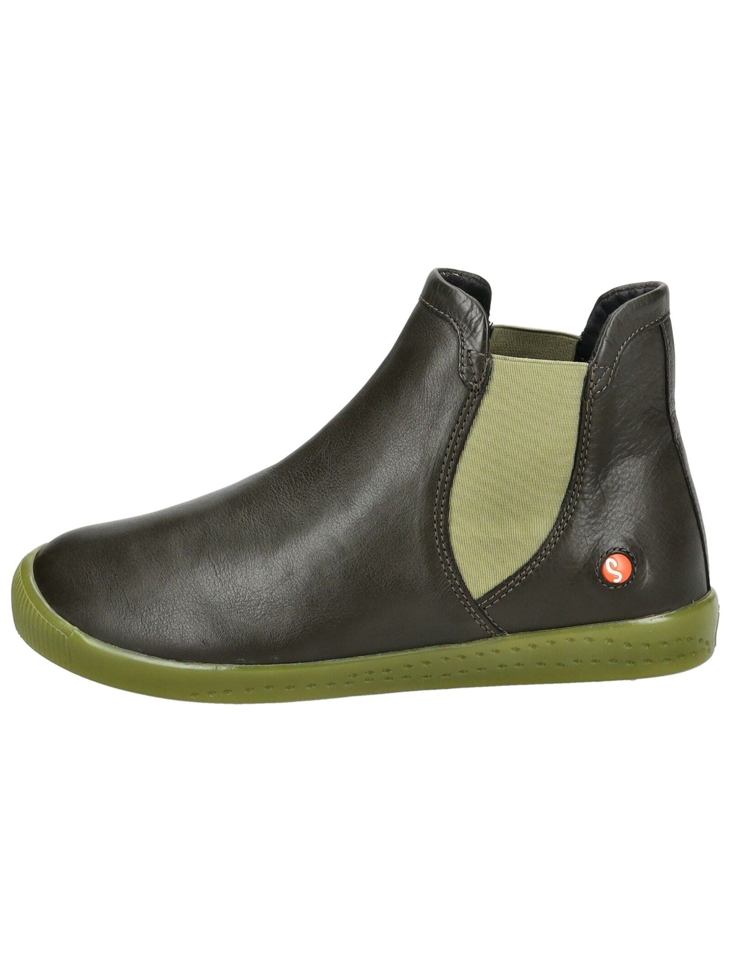 Softinos Chelsea Boots in Grün: Vorderseite