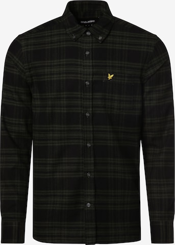 Lyle & Scott Regular fit Button Up Shirt in Green: front