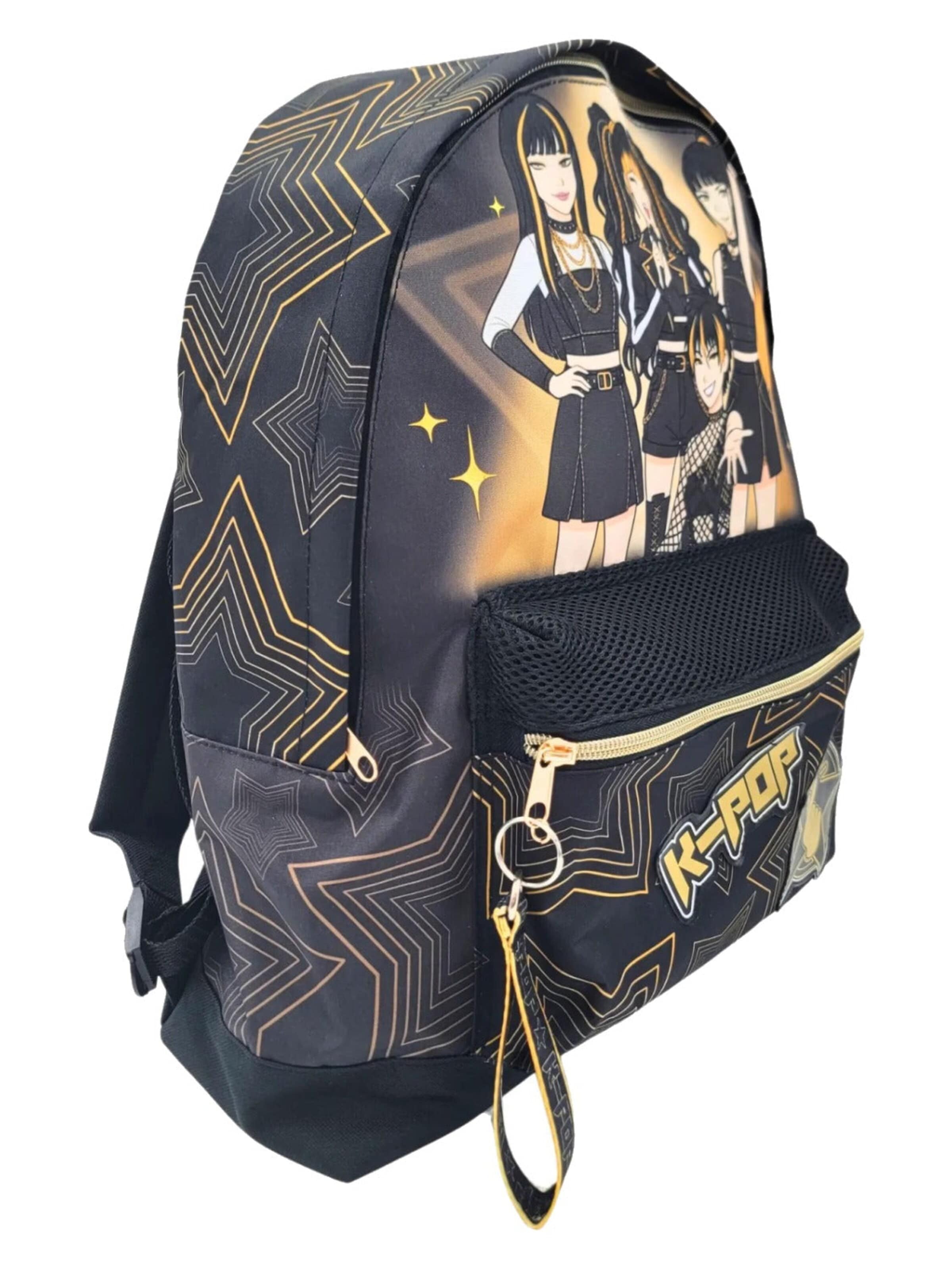 Kpop Demon Hunters Rucksack 'K-Pop'‌‌‌‌ in Schwarz | ABOUT YOU