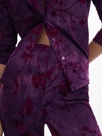 Desigual - Acampanado Pantalón en lila