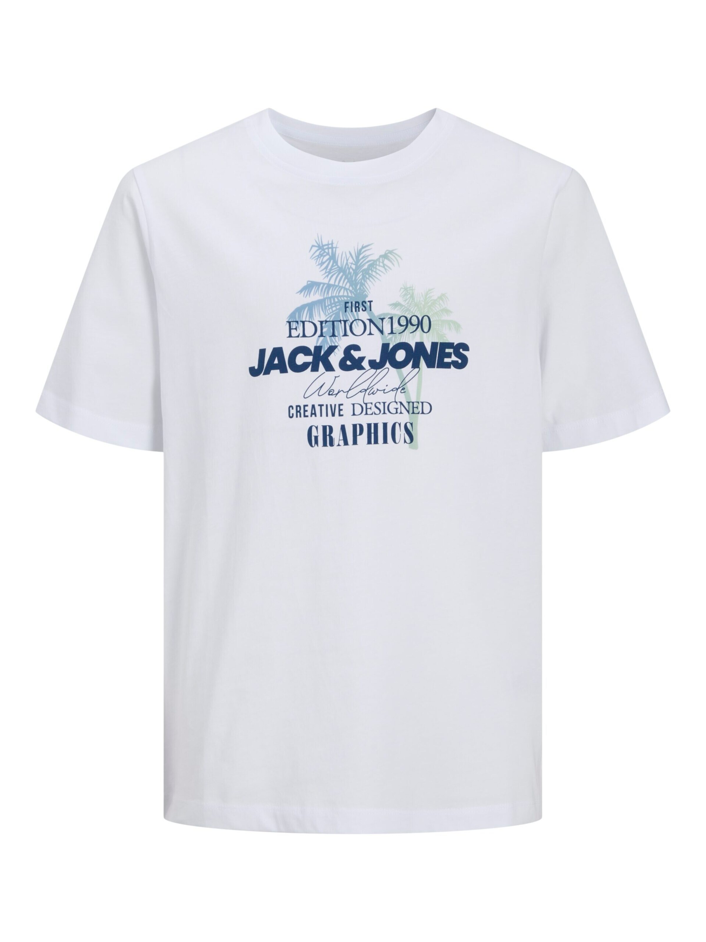 JACK & JONES Shirt in White: front