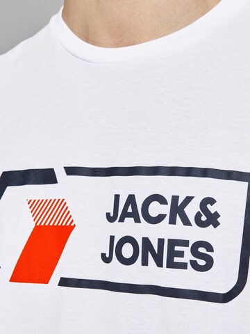 JACK & JONES Tričko 'Logan' – bílá