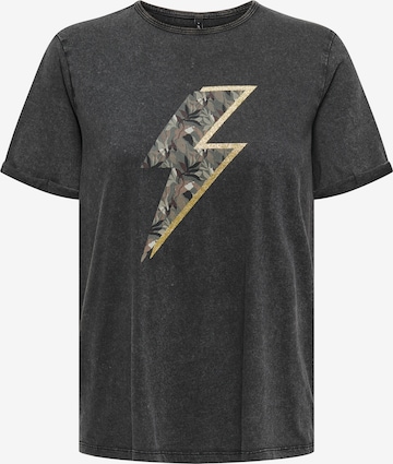 ONLY - Camiseta 'ONLGWEN' en negro: frente