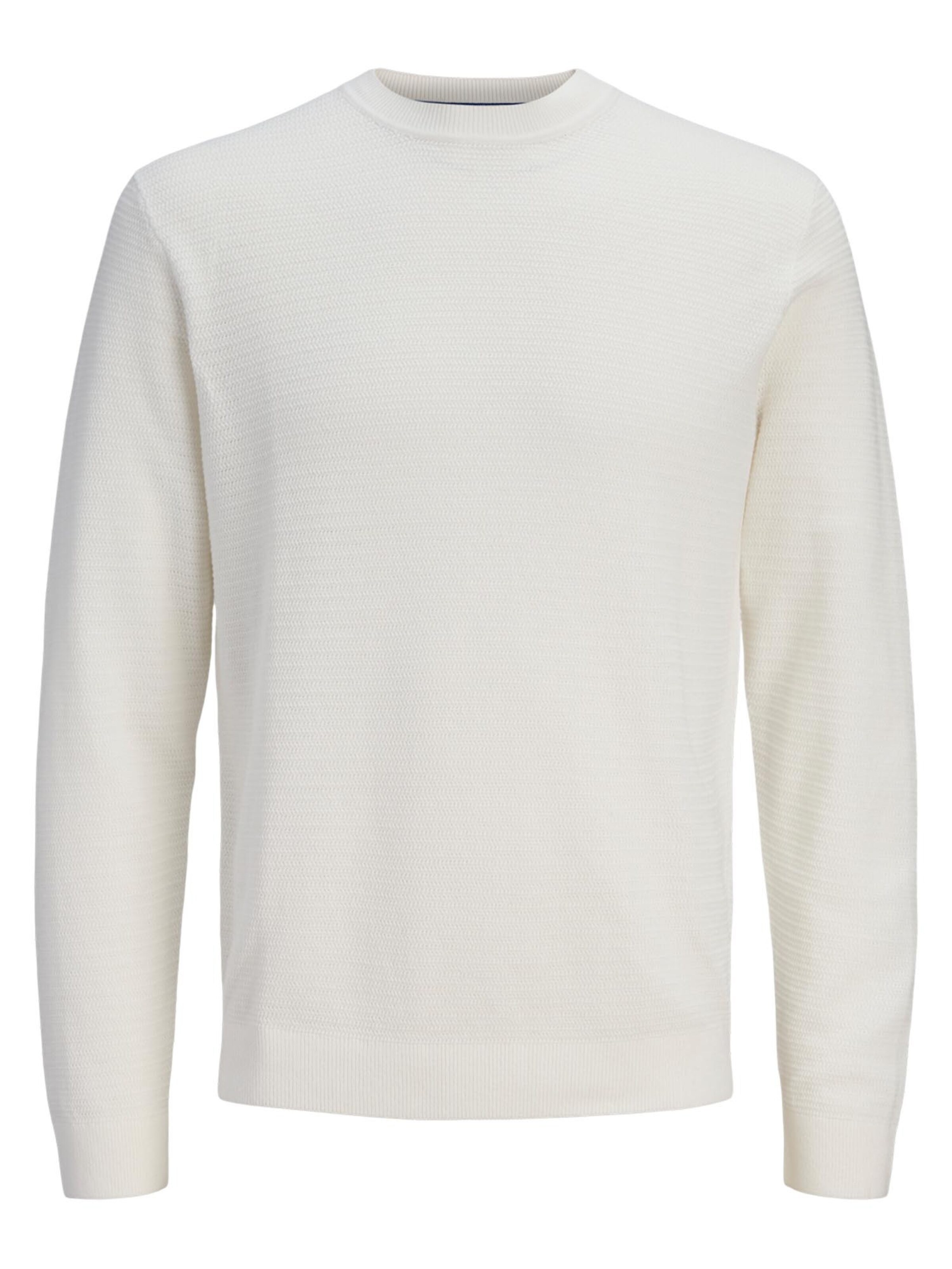 JACK & JONES Pullover 'Bluriley'‌‌ in Weiß: Vorderseite