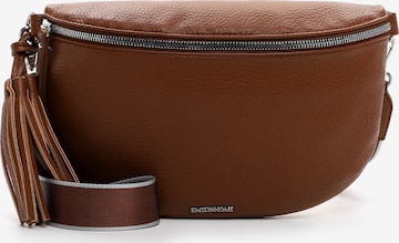 Emily & Noah Crossbody Bag ' E&N Belli ' in Brown: front