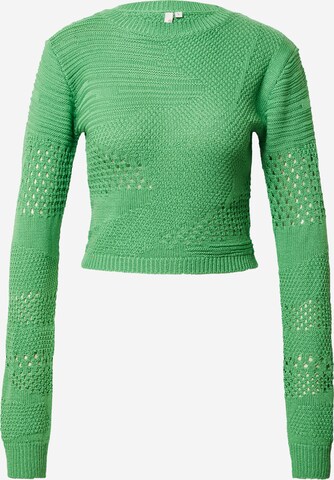 NLY by Nelly Sweater 'See Me' in Green: front