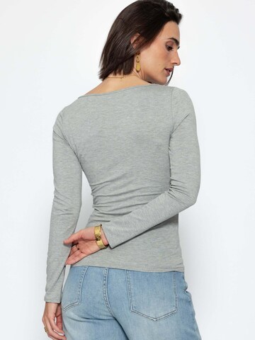 SASSYCLASSY Shirt in Grey