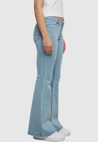 Urban Classics Flared Jeans in Blau