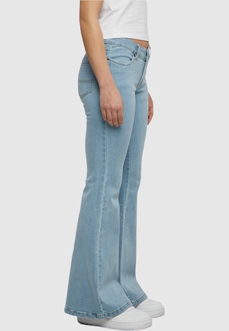 Urban Classics Flared Jeans in Blue