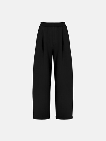 ENRAGE Loosefit Bundfaltenhose 'ENRAGE' in Schwarz