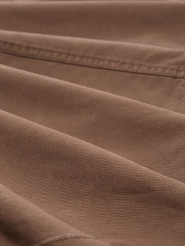 TOM TAILOR DENIM Tapered Cargobroek in Bruin