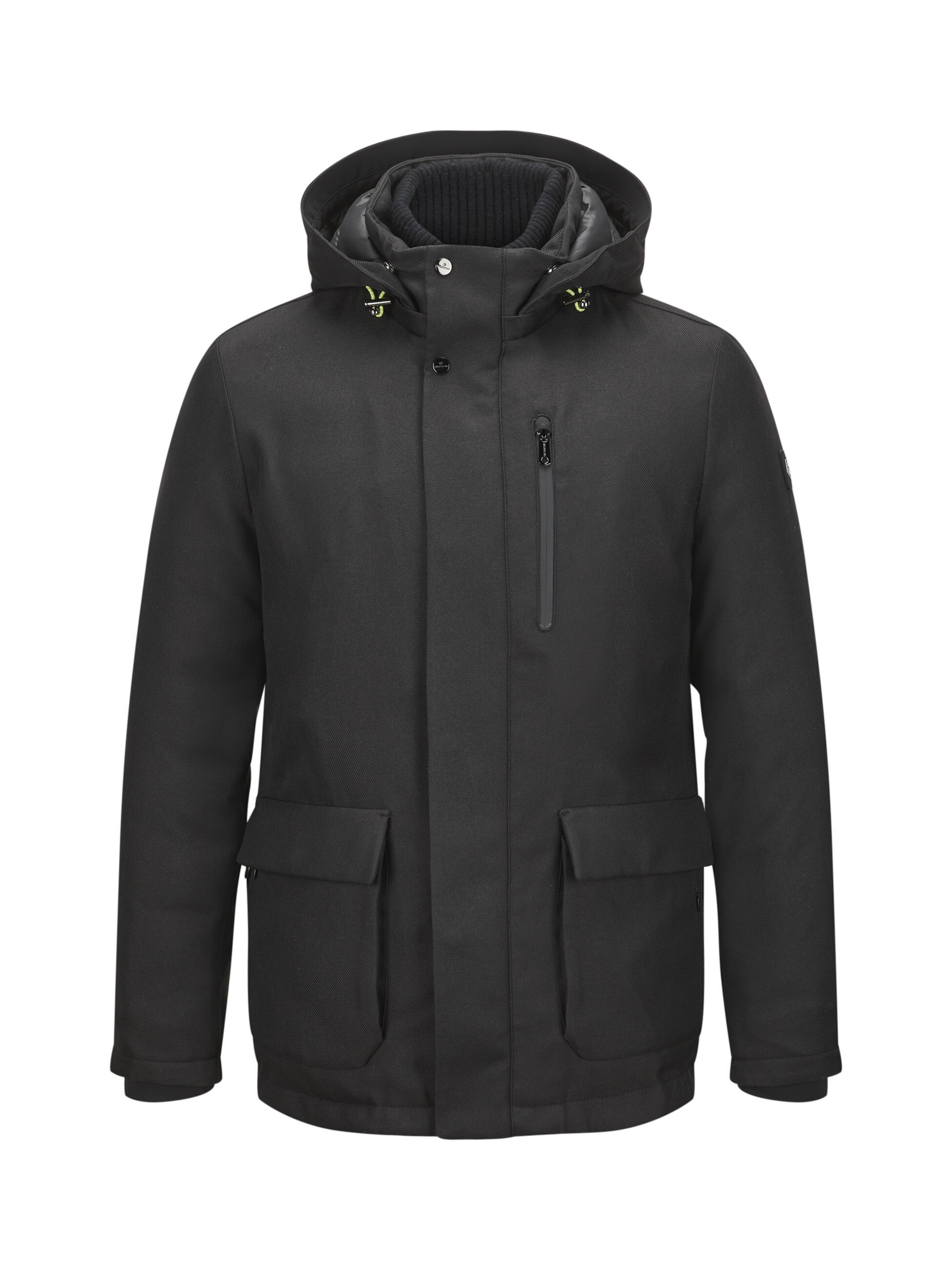 Veste mi-saison 'MSKeith' MILESTONE en noir : devant