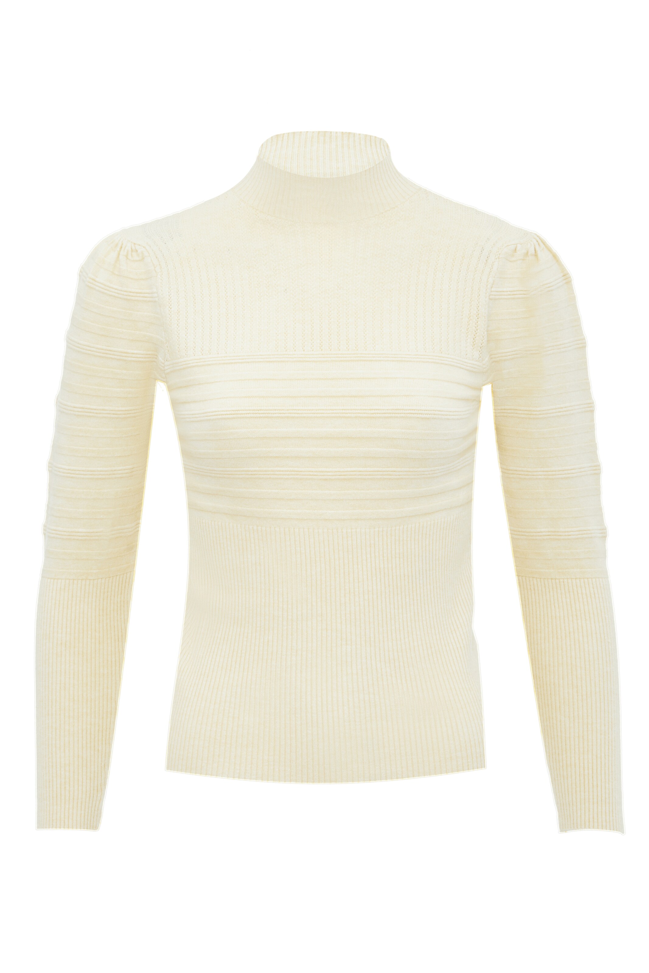 leo selection Pullover in Beige: Vorderseite