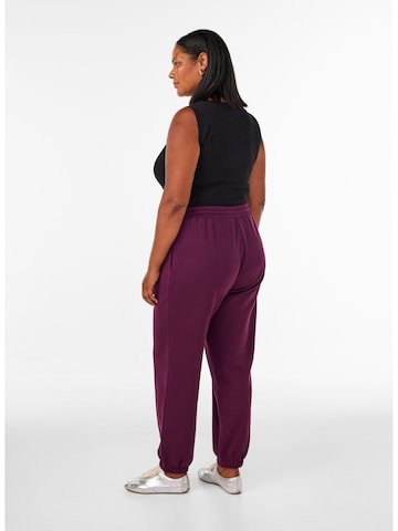 Zizzi Regular Hose 'Flamela' in Lila