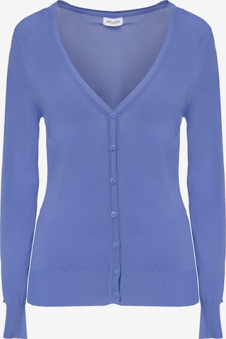 Cardigan Influencer en bleu : devant