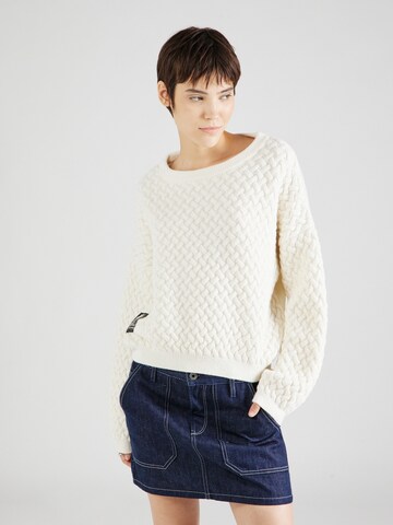 G-Star RAW Sweater in Beige: front