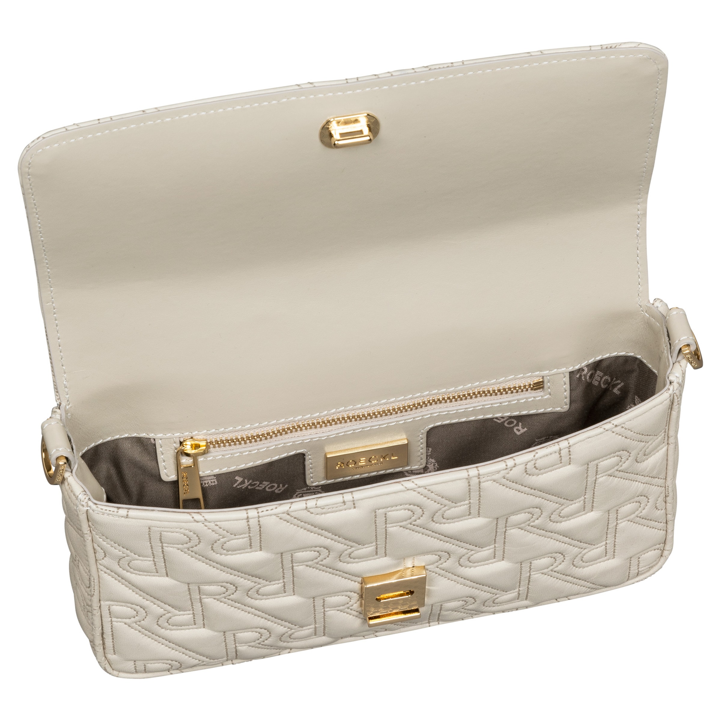 Roeckl Schoudertas in Beige