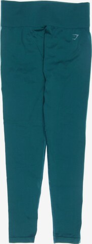 GYMSHARK Pants in S in Green: front