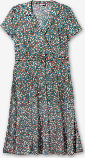 SHEEGO Платье-рубашка в Серо-голубой / Зеленый / Красный / Белый, Обзор товара