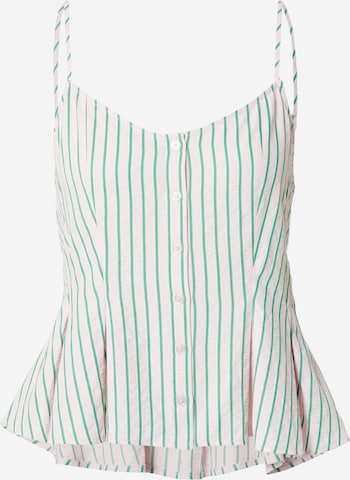 balta EDITED Palaidinė be rankovių 'Isela': priekis