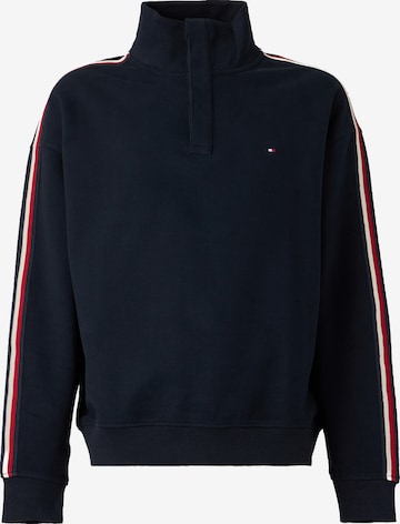 Bluză de molton de la TOMMY HILFIGER pe albastru: față