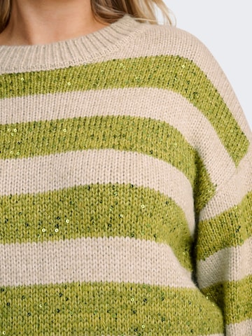 Pull-over 'CARDundee' ONLY Carmakoma en beige