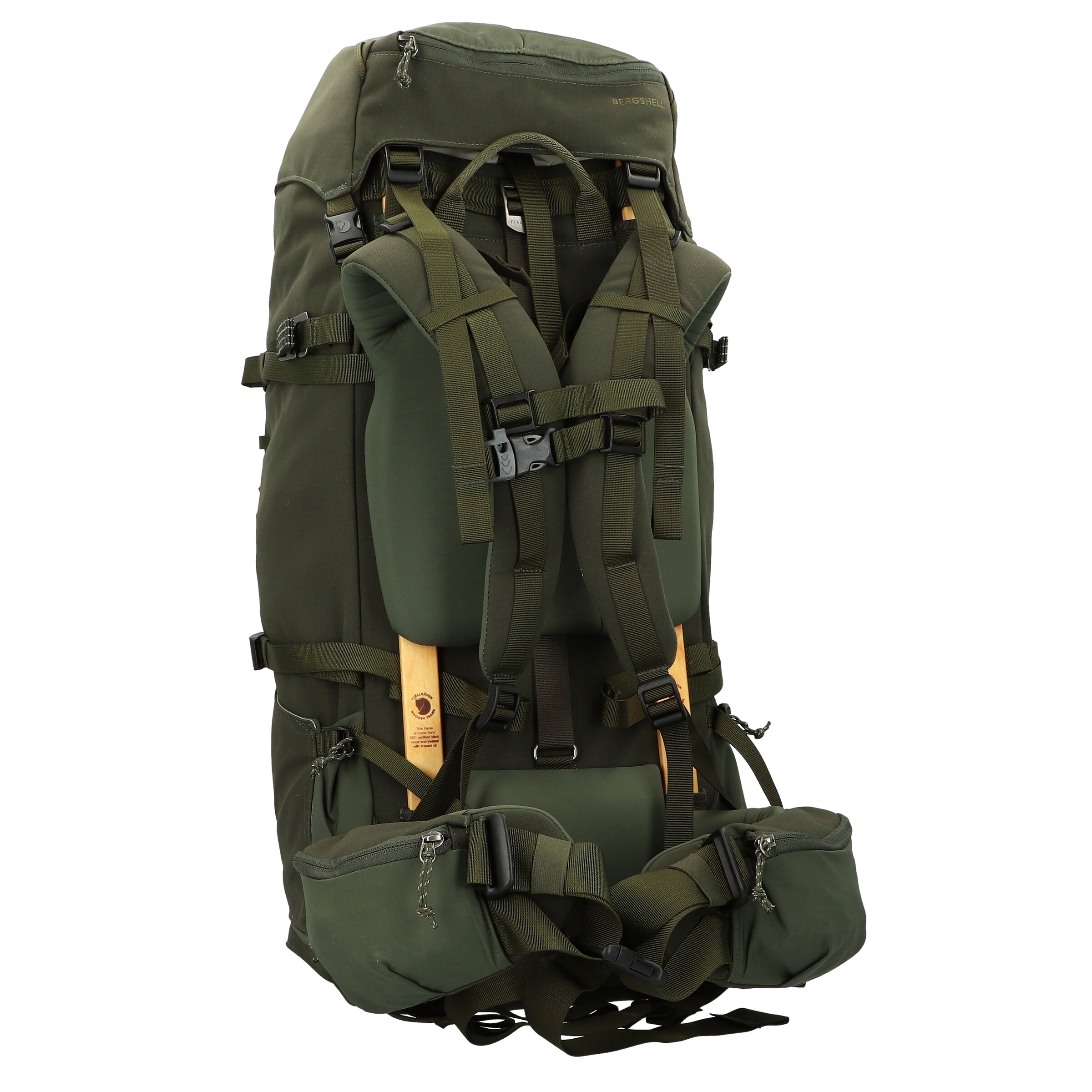 Fjällräven Sports backpack 'Keb 52' in Green