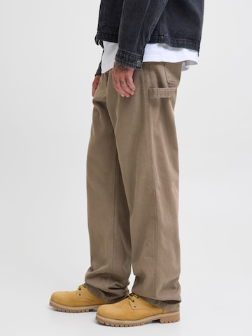 Loosefit Pantalon JACK & JONES en marron