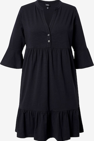 Ulla Popken Kleid in Schwarz: Vorderseite