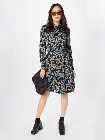 Esqualo Shirt Dress in Black