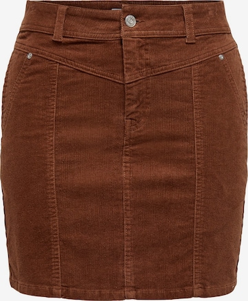 ONLY Skirt 'ONLAMENIA-ALISA' in Brown: front