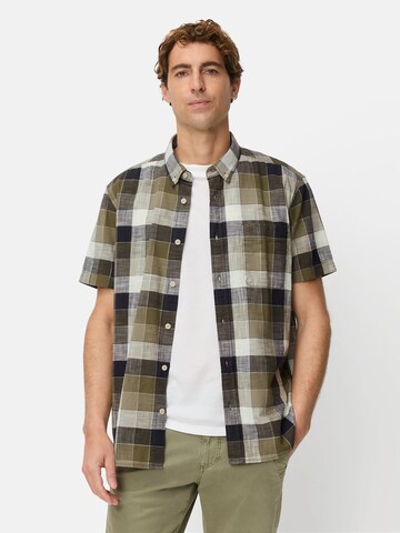 CAMEL ACTIVE Regular fit Button Up Shirt in Green: front