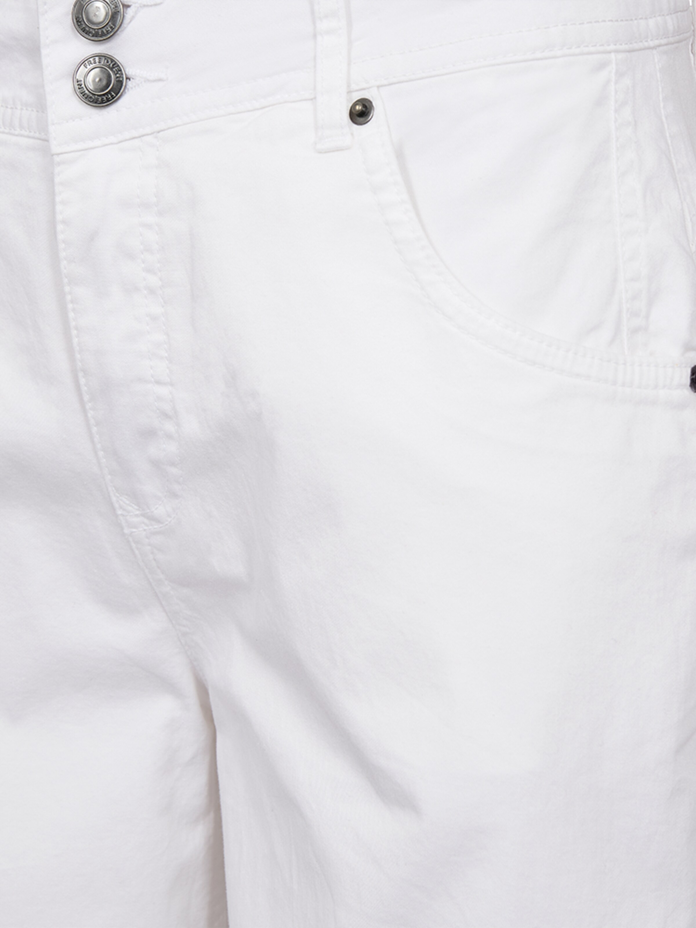 Freequent Regular Trousers 'FQLopez brilliant white' in White
