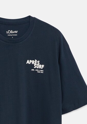 s.Oliver Shirt in Blauw