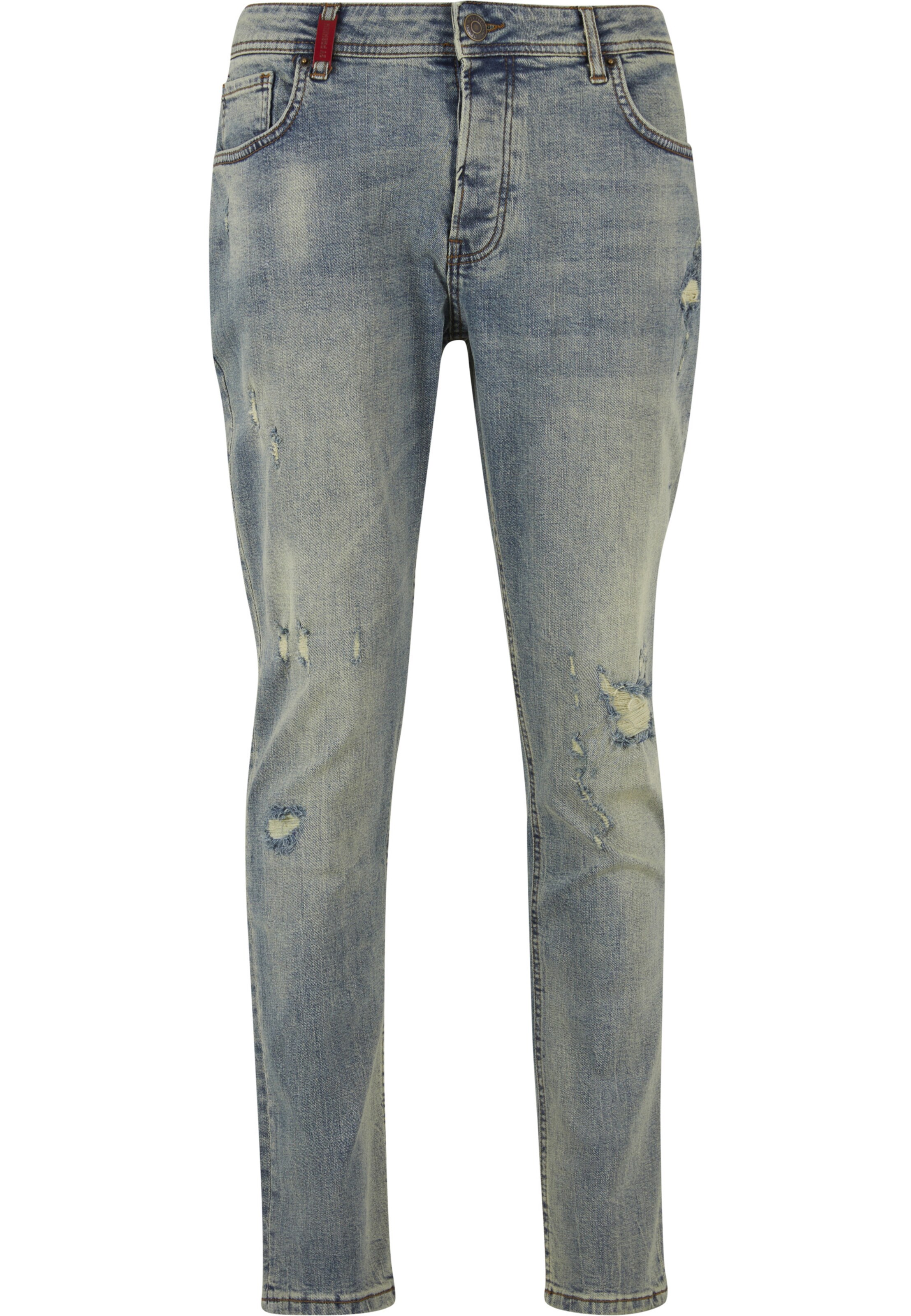 2Y Premium Jeans 'Carlos' in Blauw: voorkant