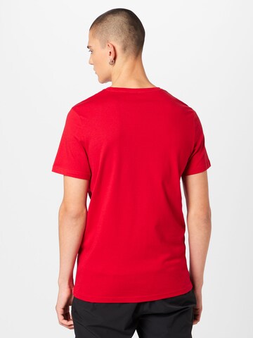 4F Λειτουργικό μπλουζάκι σε κόκκινο