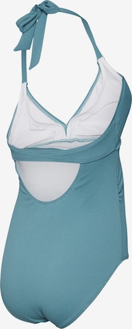 MAMALICIOUS Triangel Badpak 'LORA' in Blauw