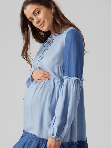 MAMALICIOUS Jurk 'Zigga' in Blauw