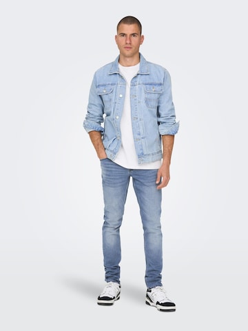 Slimfit Jeans 'Loom' di Only & Sons in blu