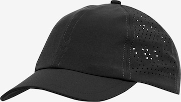 Hummel Cap in Schwarz: Vorderseite