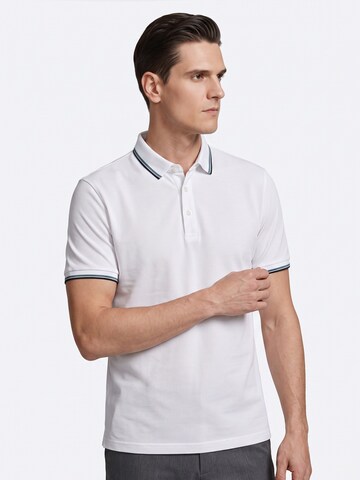 ALLTHEMEN Shirt 'Haltung'‌‌ in Weiß