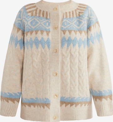 Cardigan 'Lynnea' usha BLUE LABEL en beige : devant