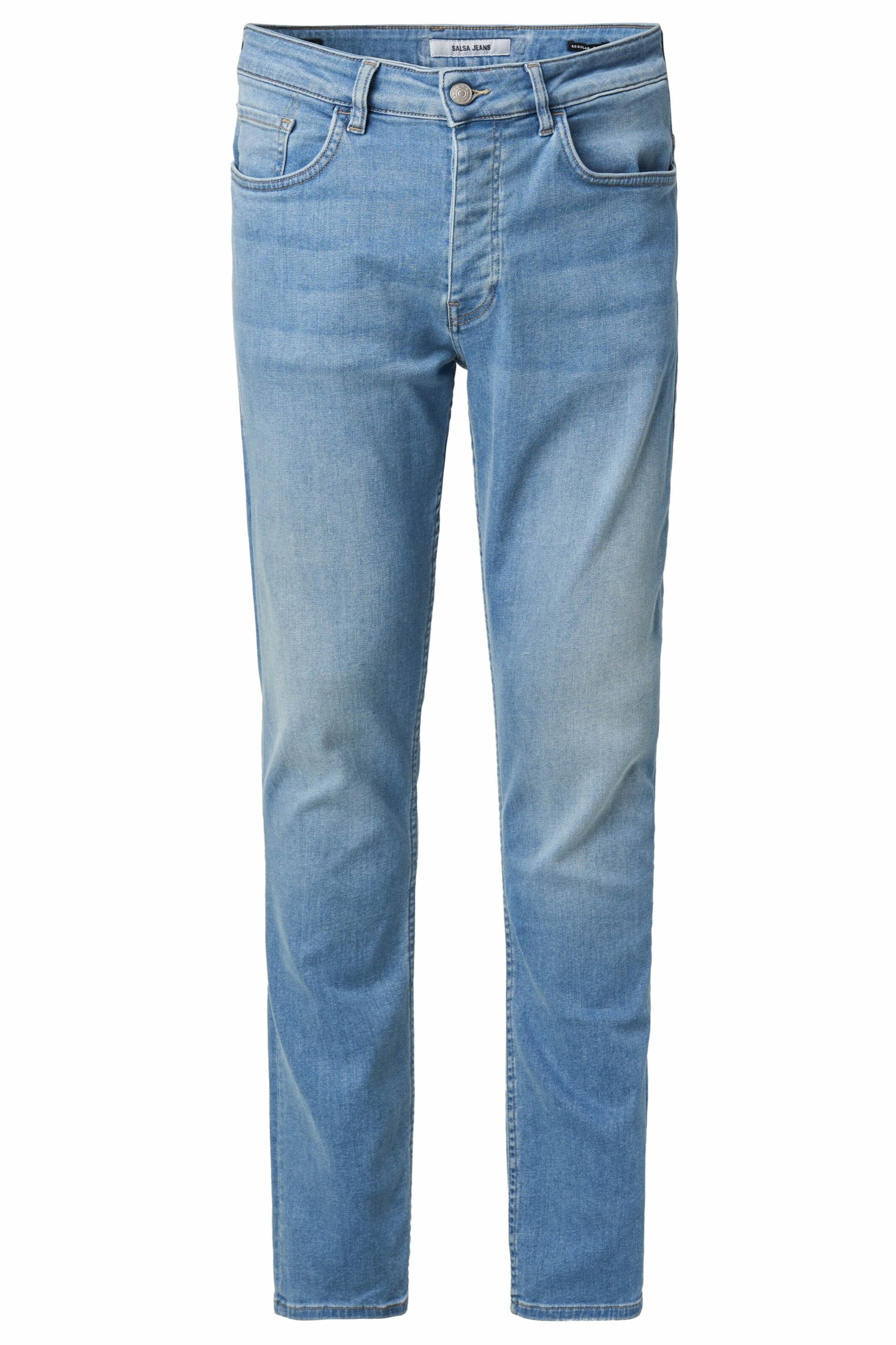 Salsa Jeans Slimfit Jeans in Blauw: voorkant