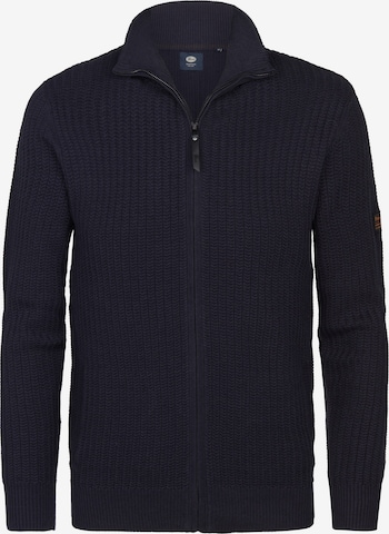 Petrol Industries Neuletakki värissä sininen: etupuoli