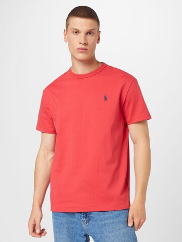 T-Shirt Polo Ralph Lauren en rouge : devant