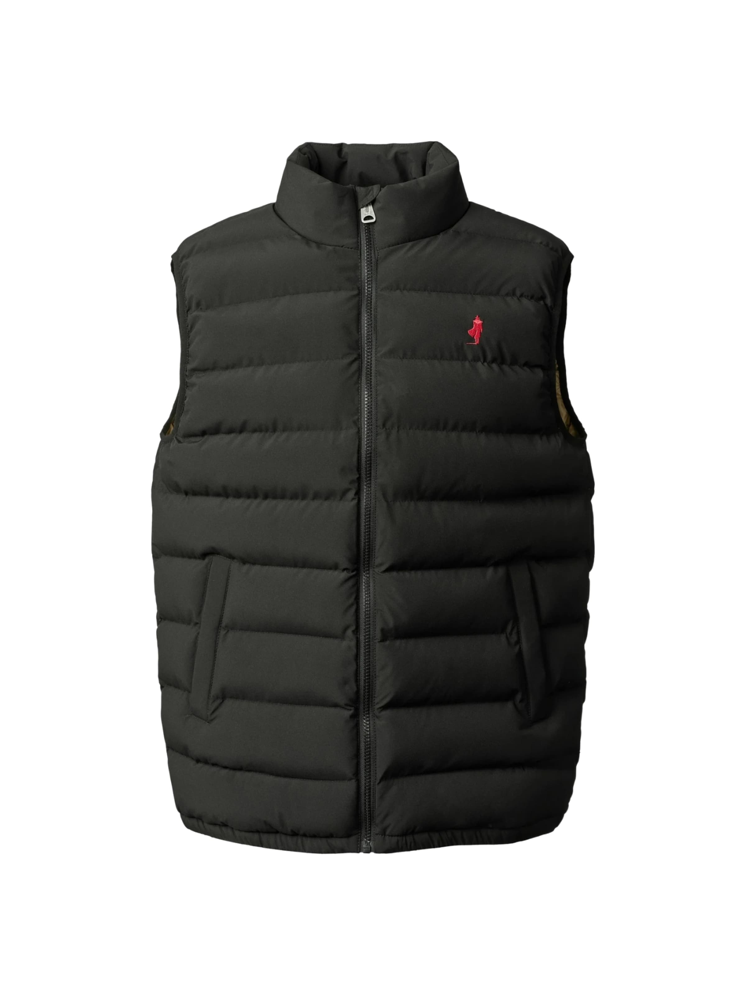 MCS Bodywarmer 'Aidan' in Zwart: voorkant